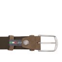 Casual Suede Leather Belt 35mm Taupe TL142536