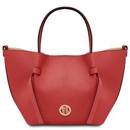 Legame Leather Handbag - Small Size Coral TL142482