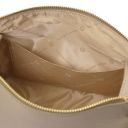 Praline Soft Leather Duffle bag Light Taupe TL142422