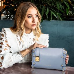 Praline Soft Leather Duffle bag Light Taupe TL142422