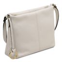 TL Bag Soft Leather Shoulder bag White TL141720