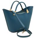 TL Bag Leather Handbag Teal TL142287