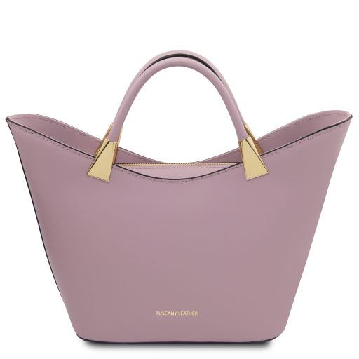 TL Bag Leather Handbag Lilac TL142287