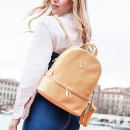 TL Bag Soft Leather Backpack White TL142280