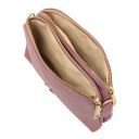 Lily Soft Leather Shoulder bag Lilac TL142375