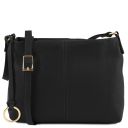 TL Bag Soft Leather Shoulder bag Black TL141720