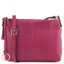 TL Bag Soft Leather Shoulder bag Fuchsia TL141720