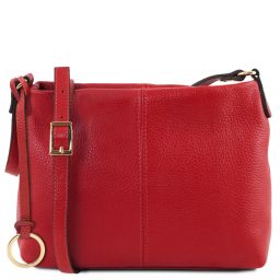 TL Bag Borsa a Tracolla in Pelle Morbida Rosso Lipstick TL141720