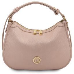 Hoblò Bolso a Mano en Piel Suave Nude TL142563
