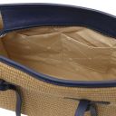 Frame Straw Effect Shoulder bag Синий TL142566