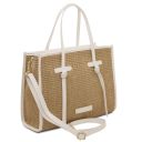 Frame Straw Effect Shoulder bag Белый TL142566
