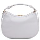 Hoblò Soft Leather Handbag White TL142563