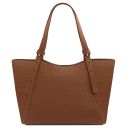 Libra Leather Shoulder bag Cognac TL142580