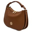 Hoblò Soft Leather Handbag Cognac TL142563