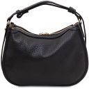 Hoblò Soft Leather Handbag Black TL142563