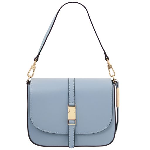 Nausica Bolso en Piel Azul claro TL141598