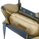 Legame Borsa Shopping in Pelle - Misura Grande Denim TL142481