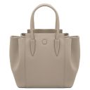 Tulipan Leather Handbag Light Taupe TL141727