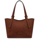 Libra Sac Bandoulière en Cuir Marron TL142562