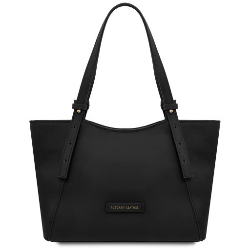 Libra Sac Bandoulière en Cuir Noir TL142562