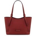 Libra Leather Shoulder bag Red TL142562
