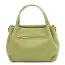 Nora Soft Leather Handbag Слива TL142372