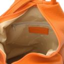 Shanghai Soft Leather Backpack Orange TL141881