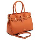 TL Bag Leather Handbag Orange TL142174
