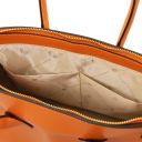 TL Bag Leather Handbag Orange TL142174