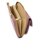 Urania Leather Wallet/phone Holder With Strap Лиловый TL142433