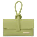 TL Bag Pochette in Pelle Verde Lime TL141990