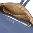 TL Bag Pochette in Pelle Denim TL141990