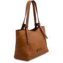 Libra Leather Shoulder bag Natural TL142562