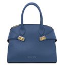 Coccola Leather Handbag Denim TL142421