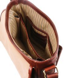 TL Messenger Borsa a tracolla 1 scomparto - Misura media Testa di Moro TL141301