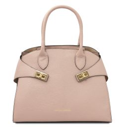 Coccola Leather Handbag Nude TL142421