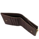 Exclusive Leather Wallet for men Dark Brown TL142591