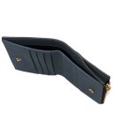 Exclusive Leather Wallet for men Dark Blue TL142591