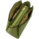 Abby Bolso Noche en Piel Lime TL142500