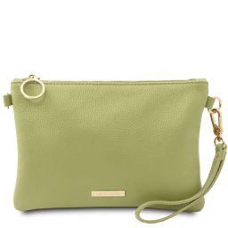 TL Bag Bolso Noche en Piel Suave Lime TL142029