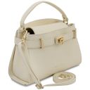 Maisy Bolso en Piel Beige TL142455