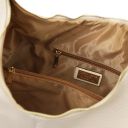 Plenia Borsa Shopping in Pelle Beige TL142569