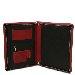 Costantino Leather Document Case With Handle Красный TL142545