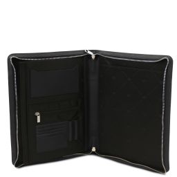 Costantino Leather Document Case With Handle Черный TL142545