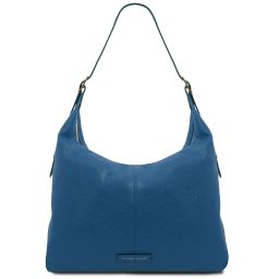 Plenia Leather Shopping bag Denim TL142569