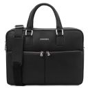 Treviso Leather Laptop Briefcase Черный TL142546