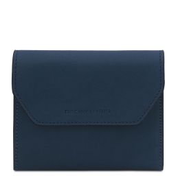 Esclusivo Portafoglio in Pelle Blu scuro TL142603