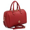 Barrique Leather Duffle bag Lipstick Red TL142586