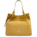 Diade Bolso Shopping en Piel Suave Amarillo TL142587