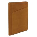 Augusto Leather Document Case With Ring Binder Natural TL142555